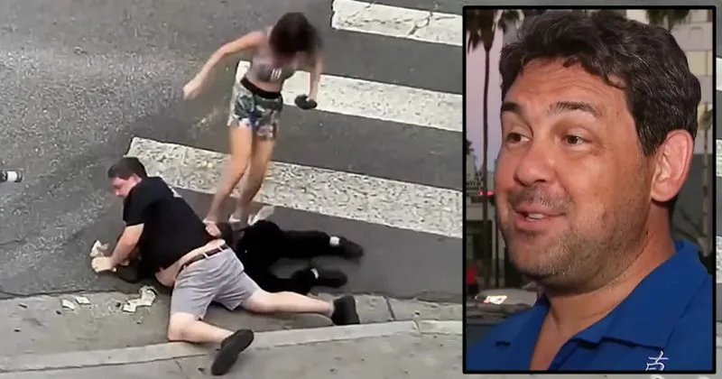 Restaurant Owner Takes Down Robber Who Attacked Elderly Man