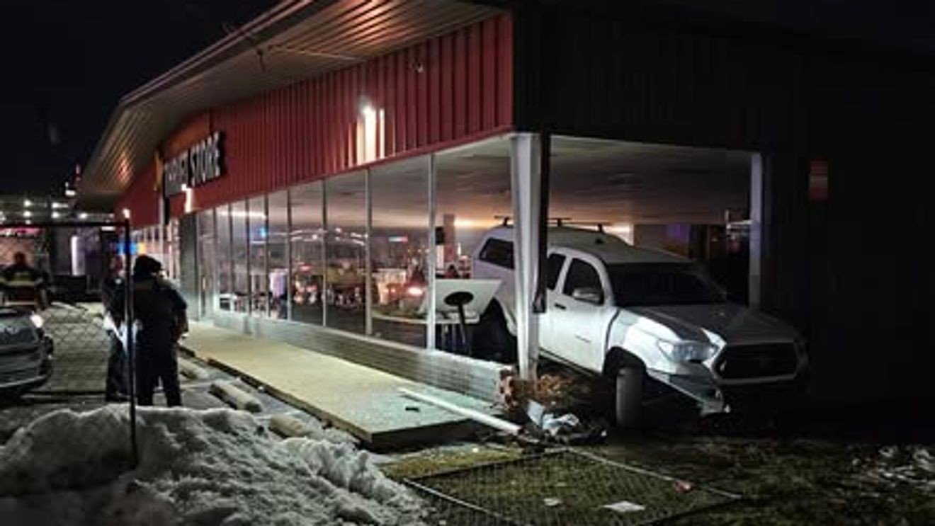 Truck crashes into Tulsa thrift store; driver arrested for DUI suspicion